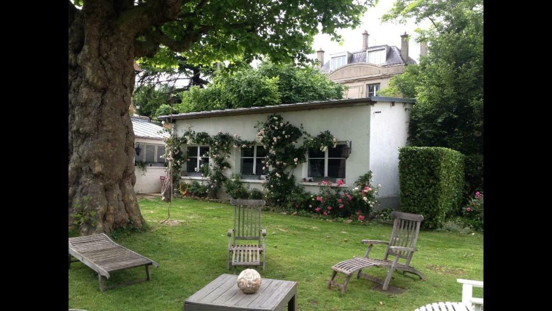 Le Petit Val Rose Villa Villennes-sur-Seine Eksteriør billede